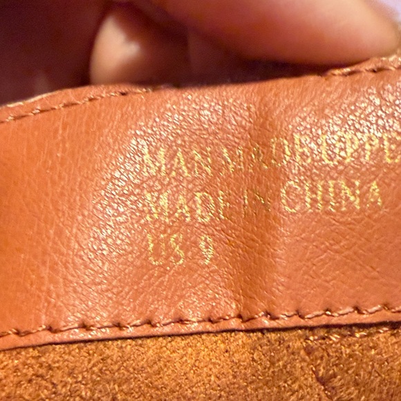 Vici Camel Suede Heeled Boots - Picture 7 of 8